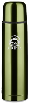 Термос АРКТИКА с узким горлом 102-1000 болотный 