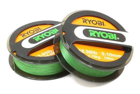 Леска RYOBI плет. Excia Green 4*PE 0.30 29.9кг 100м 