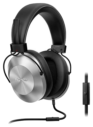 Наушники Pioneer SE-MS5T-S 1.2м серебристый 