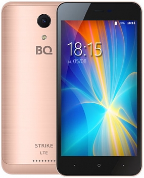 Смартфон BQ BQS-5044 Strike LTE Rose Gold Brushed 