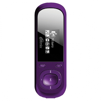 MP3 плеер на флеш карте Ritmix RF-3360 4Gb Violet 