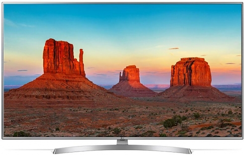 Телевизор LED LG 50UK6710PLB титан 