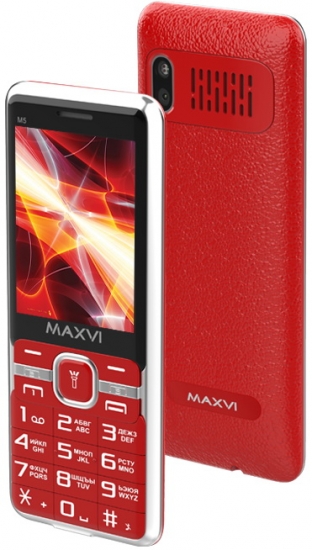 Мобильный телефон Maxvi M5 Red 