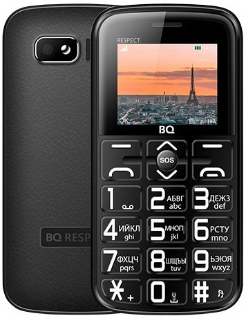 Мобильный телефон BQ BQM-1851 Respect Black 