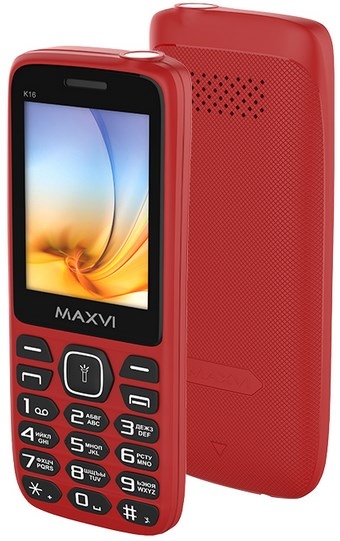 Мобильный телефон Maxvi K16 red 