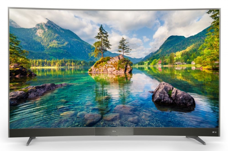 Телевизор LED TCL L55P3CUS стальной 